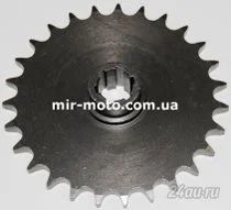 Лот: 5559064. Фото: 1. Звезда задняя к мотороллеру Муравей... Запчасти