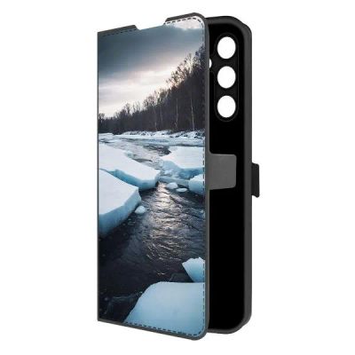 Лот: 25135087. Фото: 1. Чехол Krutoff Eco Book "Весенний... Чехлы, бамперы