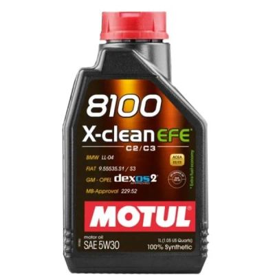 Лот: 17642978. Фото: 1. MOTUL 8100 X-clean FE/EFE 5W30... Масла, жидкости