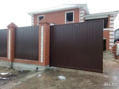 Лот: 14546594. Фото: 1. Инфо откатные ворота 4000х2000. Ворота, заборы, шлагбаумы