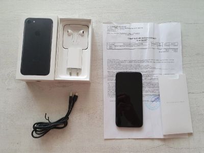 Лот: 17343855. Фото: 1. Редкий iPhone 7 256Gb с новой... Смартфоны