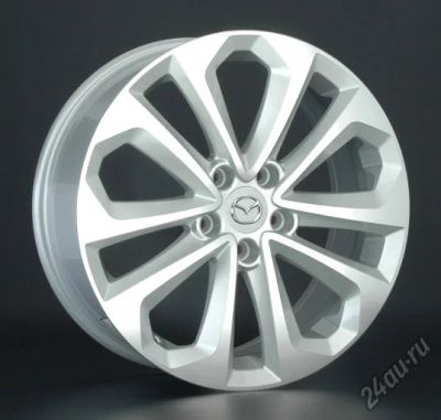 Лот: 5865450. Фото: 1. Литые диски для Mazda 7,5Jx17... Диски