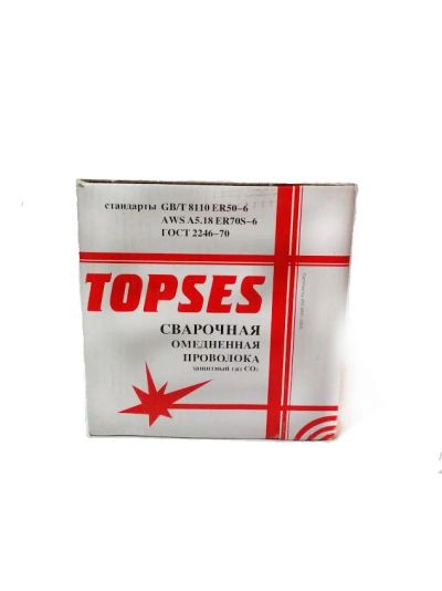Лот: 8186266. Фото: 1. проволока сварочная Topses 1кг... Электроды, проволока для сварки