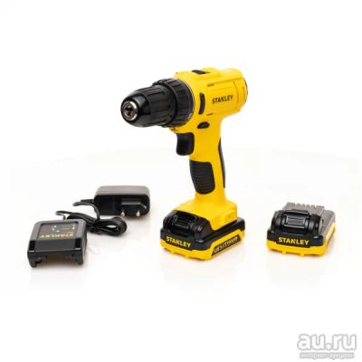 Лот: 16696729. Фото: 1. Дрель аккумуляторная Stanley SCD121S2K-RU. Электроинструмент