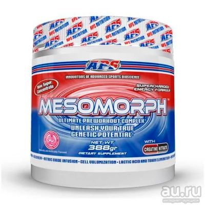 Лот: 9728961. Фото: 1. APS Mesomorph от APS 25 порций... Спортивное питание, витамины