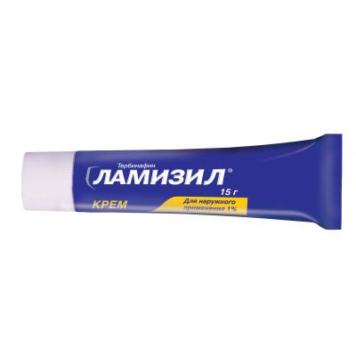 Лот: 23987441. Фото: 1. Ламизил крем 1% 15г. Лекарства