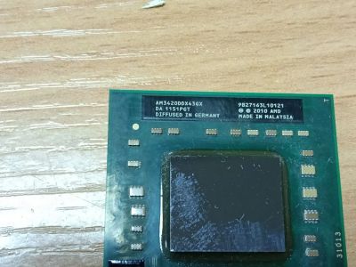 Лот: 24425995. Фото: 1. Процессор для ноутбука AMD A6-3400M... Процессоры