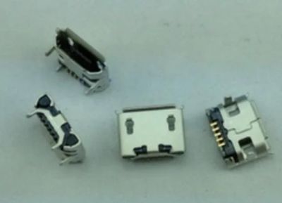 Лот: 7556601. Фото: 1. Разъем micro USB SMD 5-pin джек... Разъёмы