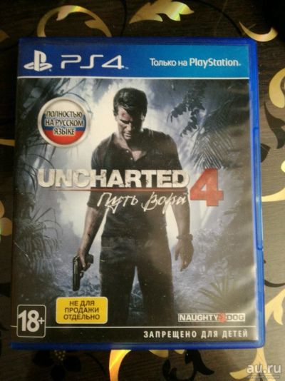 Лот: 13137191. Фото: 1. Uncharted 4 путь вора. Игры для консолей