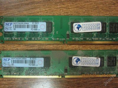 Лот: 894725. Фото: 1. DDR2 1gb. Оперативная память
