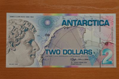 Лот: 3525962. Фото: 1. Антарктика 2 доллара 2007г. /10... Австралия и Океания