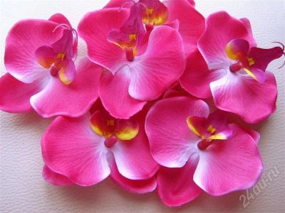 Лот: 537211. Фото: 1. Орхидея- заколка для волос. Другое (одежда, обувь, галантерея)
