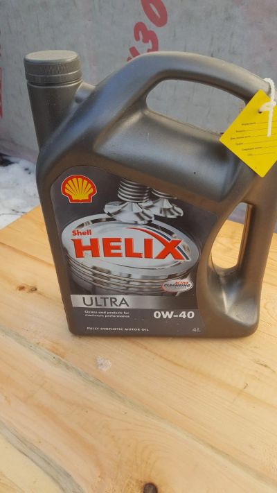 Лот: 13329809. Фото: 1. Shell Helix Ultra 0W40 синтетика... Масла, жидкости