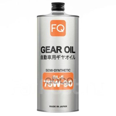 Лот: 20068252. Фото: 1. FQ GEAR GL-5 75W90 SEMI-SYNTHETIC... Масла, жидкости