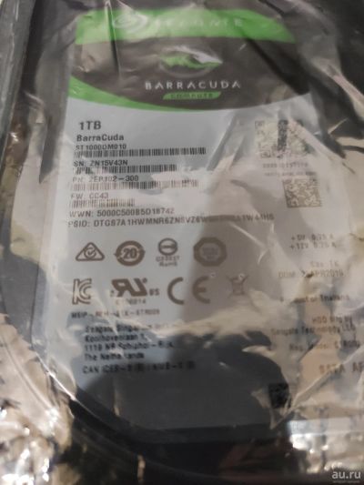 Лот: 17217922. Фото: 1. 1 ТБ Жесткий диск Seagate 7200... Жёсткие диски (HDD)