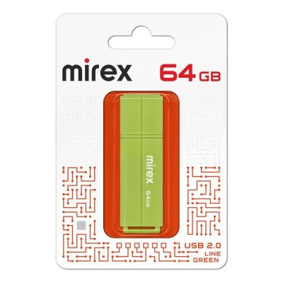 Лот: 22143244. Фото: 1. FLASH DRIVE MIREX 64GB USB 2.0... USB-флеш карты