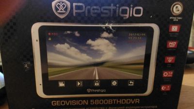 Лот: 9341657. Фото: 1. Навигатор Prestigio Geovision... Видеорегистраторы,  радар-детекторы, системы парковки