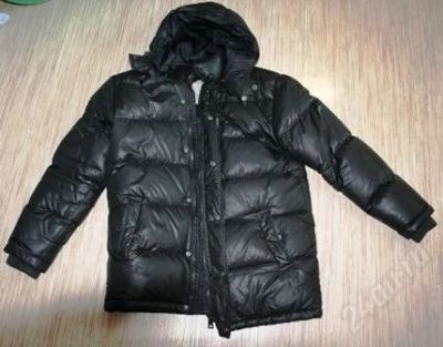 Лот: 1217935. Фото: 1. Продам пуховик Springfield (черный... Верхняя одежда