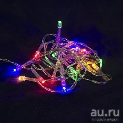 Лот: 12800953. Фото: 1. Гирлянда USB, 1,8м, 18LED, 1 режим. Гирлянды, шарики, новогодние аксессуары
