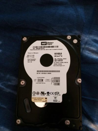 Лот: 6981859. Фото: 1. Western Digital WD1600JB. Жёсткие диски (HDD)