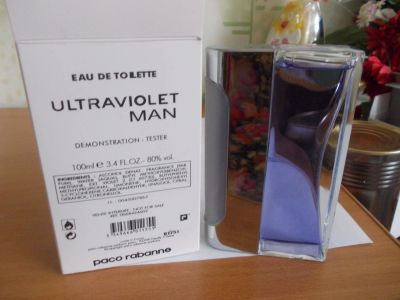 Лот: 11324765. Фото: 1. Ultraviolet от Paco Rabanne 100мл... Мужская парфюмерия