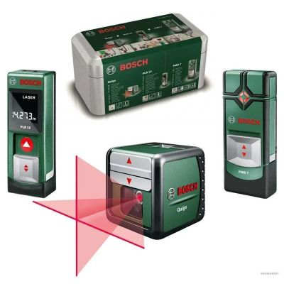 Лот: 10587064. Фото: 1. Нивелир лазерный BOSCH QUIGO... Электроинструмент