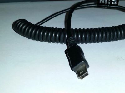 Лот: 7375845. Фото: 1. miniUSB кабель "кудрявый" - на... Дата-кабели, переходники