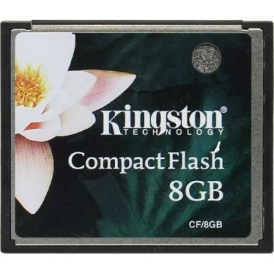 Лот: 16369139. Фото: 1. Карта памяти cf Kingston 8gb. Карты памяти