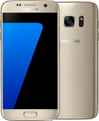 Лот: 11863880. Фото: 1. Samsung Galaxy S7 32GB Gold... Смартфоны