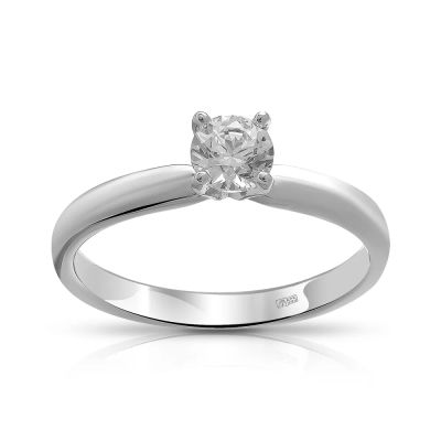Лот: 23784604. Фото: 1. Кольцо TALANT из золота с фианитами. Кольца, перстни
