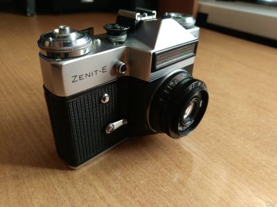 Лот: 14830468. Фото: 1. Фотоаппарат Zenit-E олимпийская... Объективы
