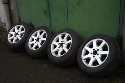 Лот: 6143758. Фото: 1. Продам Ronal R16 mercedes slk. Шины на дисках