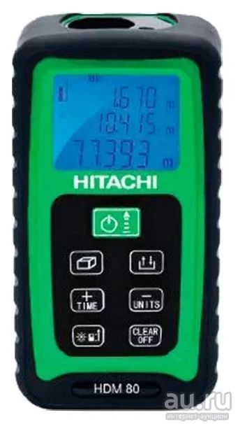 Лот: 16791820. Фото: 1. Дальномер лазерный Hitachi HDM... Электроинструмент