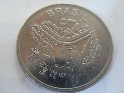 Лот: 5326955. Фото: 1. Бразилия 50 крузейро, 1982. Америка