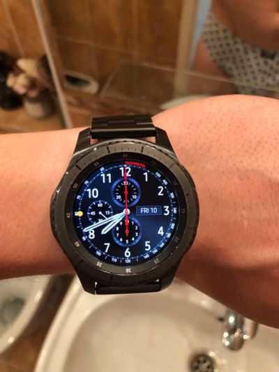 Лот: 11922907. Фото: 1. Samsung Gear S3 Frontir. Смарт-часы, фитнес-браслеты, аксессуары