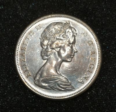 Лот: 22559598. Фото: 1. 1 доллар 1967 года. Канада. 100... Америка