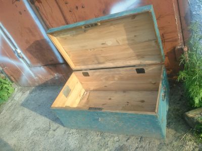 Лот: 16223709. Фото: 1. сундук 110х55х45 чистый. Мебель