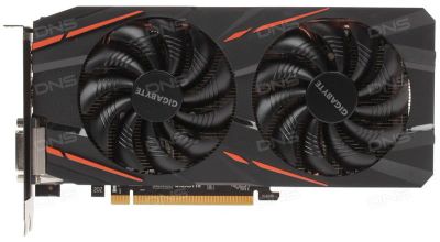 Лот: 10039389. Фото: 1. Видеокарта Gigabyte AMD Radeon... Видеокарты