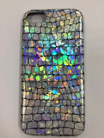 Лот: 11506878. Фото: 1. Чехол iPhone 7/ 8 Силикон Серебро... Чехлы, бамперы