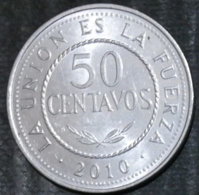 Лот: 15225772. Фото: 1. Экзотика с рубля (21412) Боливия. Остальные страны