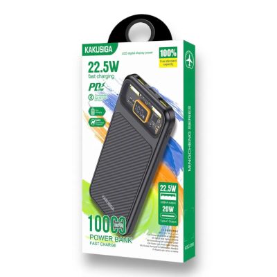 Лот: 22143916. Фото: 1. Power Bank KAKUSIGA KCS-890 10000mAh... Внешние, портативные аккумуляторы для смартфонов (Power bank)