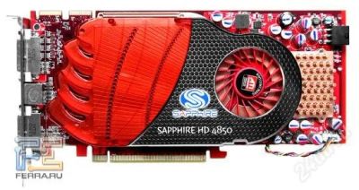 Лот: 848711. Фото: 1. Sapphire Radeon HD 4850. Видеокарты