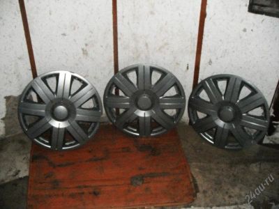 Лот: 899752. Фото: 1. Колпаки на 14'' - 3 штуки. Колпаки