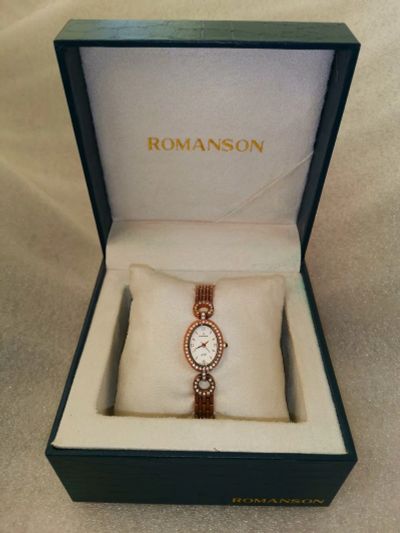 Лот: 25408824. Фото: 1. Часы Romanson. Giselle. 23К gоld. Оригинальные наручные часы