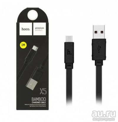 Лот: 16935456. Фото: 1. Кабель USB-TypeC HOCO Bamboo X5... Дата-кабели, переходники