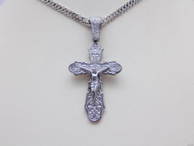 Лот: 12745269. Фото: 1. СЕРЕБРЯНЫЙ КРЕСТ 7,27 ГРАММ. Другое (ювелирные изделия, бижутерия, часы)