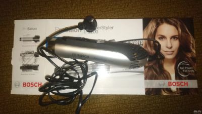 Лот: 13032359. Фото: 1. Фен щётка bosch powerstyler 1200. Укладка и стрижка волос, бритьё, эпиляция