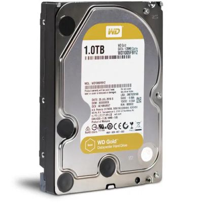 Лот: 21438461. Фото: 1. Жесткий диск WD GOLD 1TB HDD 3... Жёсткие диски