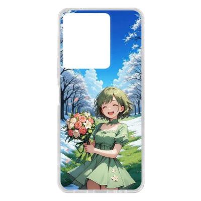 Лот: 25385228. Фото: 1. Чехол Krutoff Clear Case "Аниме... Чехлы, бамперы