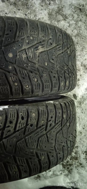 Лот: 24644547. Фото: 1. 2шт. 205-55-16 Hankook Winter... Шины